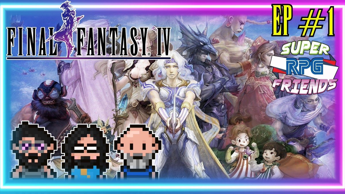 Super RPG Friends🎮 Is playing Final Fantasy IV 🎮 tweet media