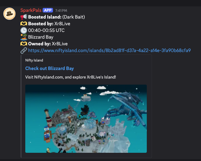 SparkPals Island tweet media
