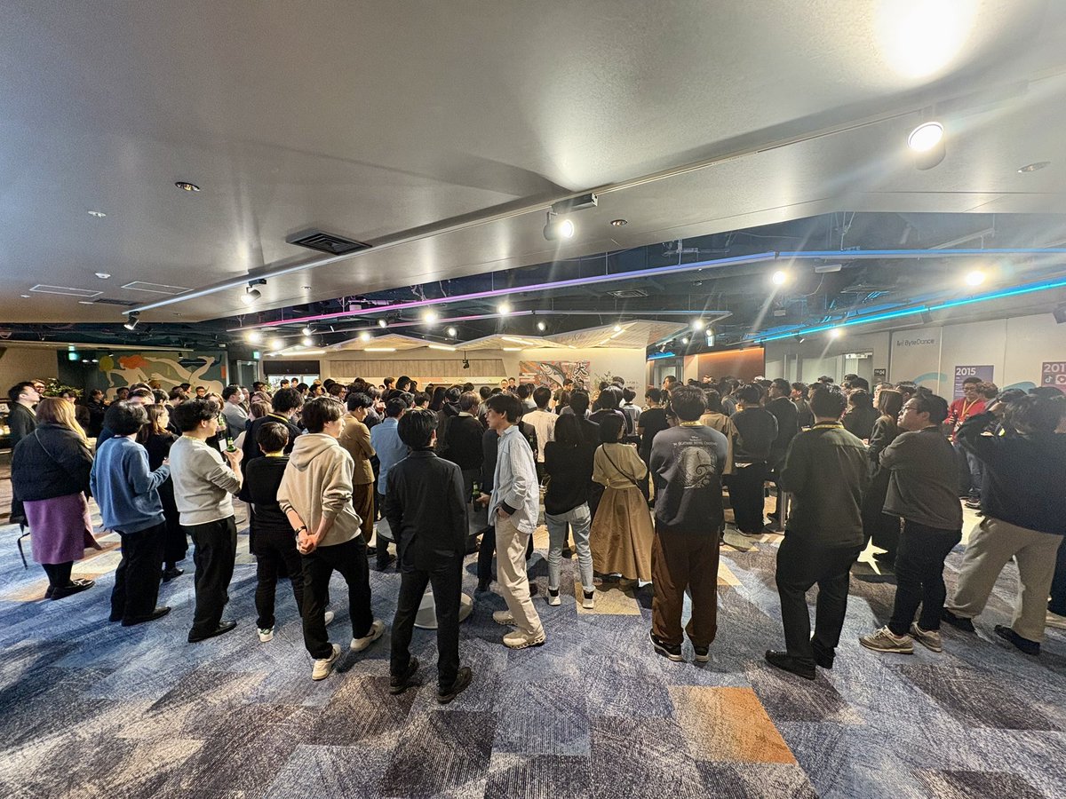 昨晩、ByteDanceさんのオフィスでアプリマーケター限定のイベントを開催しました。運営を含めると200名近くの方にご参加いただきました。セミナー後、初めての試みとなったマグロの解体ショーめちゃくちゃ盛り上がりました。
