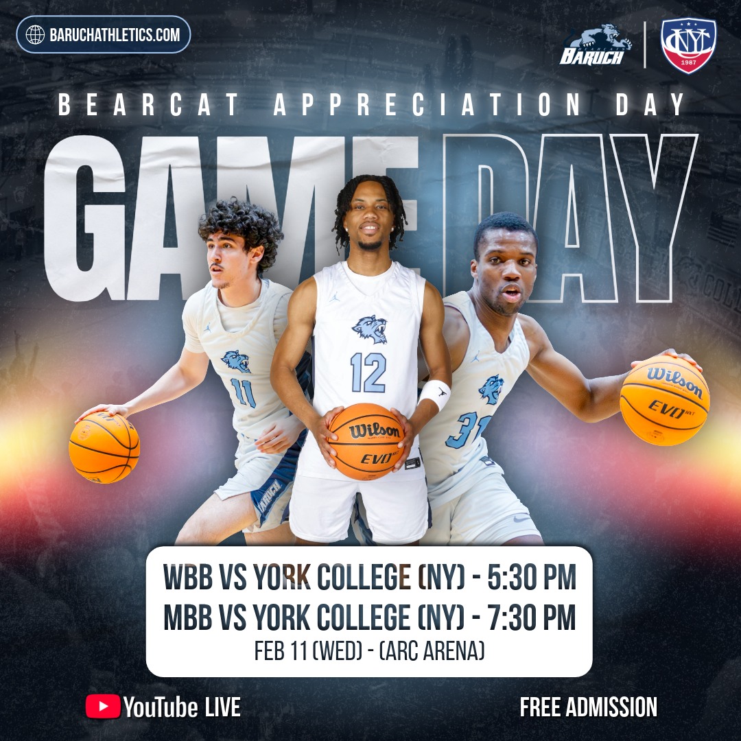 Baruch College Athletics tweet media