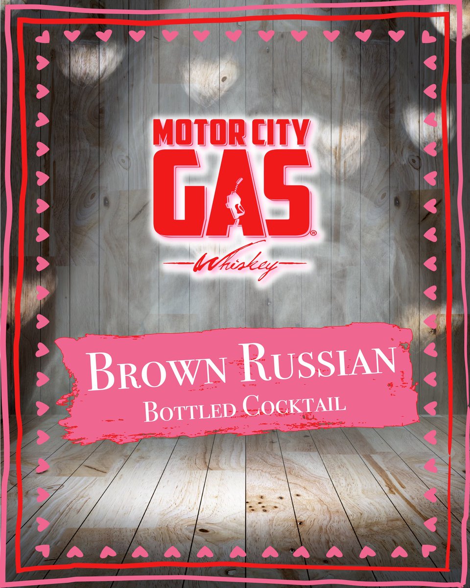 MotorCityGas1's tweet photo. 🖤 NEW 🖤

Ready to drink Brown Russian bottled cocktail made with MCG bourbon. Just shake or stir over ice.

750ml bottles go on sale this Wednesday and will be available thru Valentines Day. https://t.co/WOsAnSg6Je