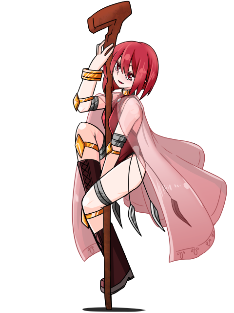 エステル式ポール舞闘術の蹴りグラップラー戦闘型ルーンフォークコマ用 