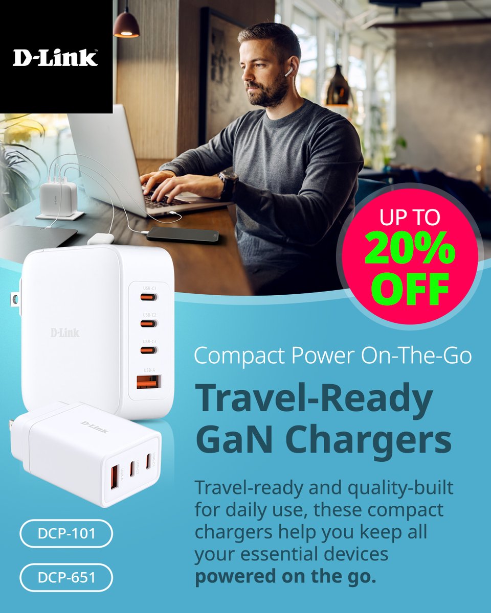 D-Link USA tweet media