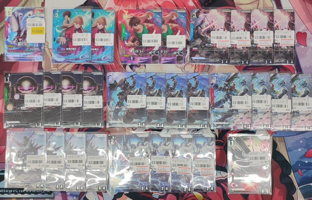 ガンダムカード】入荷情報 ニュータイプチャレンジ景品のキュベレイや