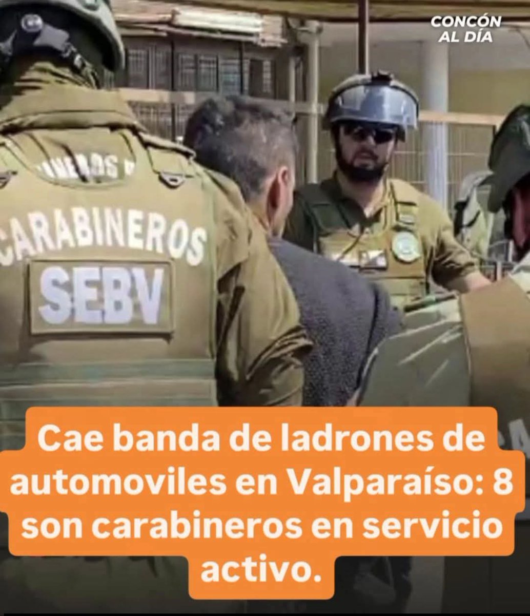 Suma y sigue 
con razón hay delincuencia