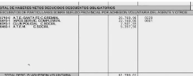 ATE LE SACA $26.363 pesos a los Poli de Rosario, que no tienen derecho gremial ...
WHAT ????????