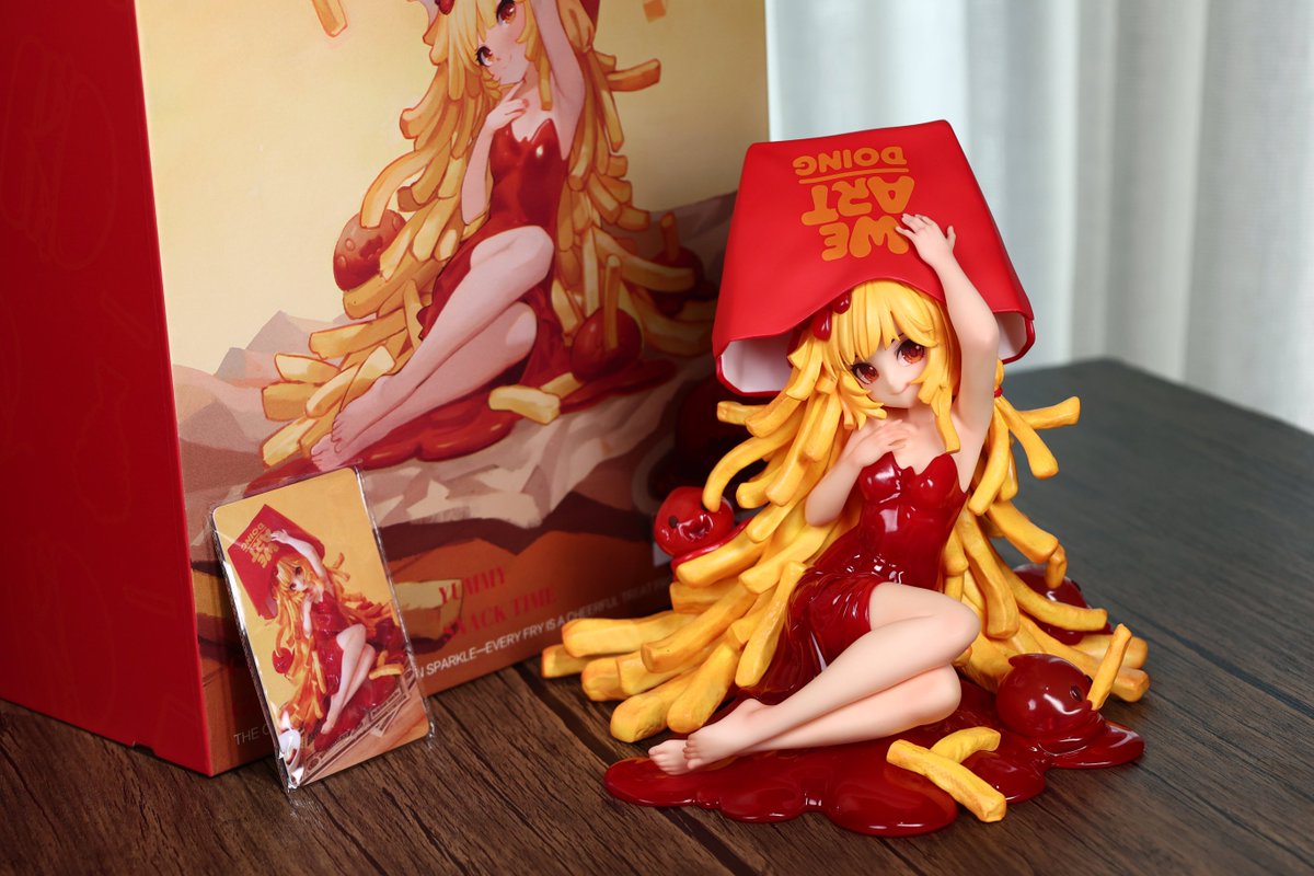 WeArtDoing's tweet image. Inspired by fries, made to be magical 🍟
Fries Fairies turn something familiar into something special.
Simple fun, done right.
Click to get yours👉
sanktoys.com/products/sleep…

#fries  #tomatoes  #animegirl #arttoy #designertoy #fairy #wasabi #weartdoing