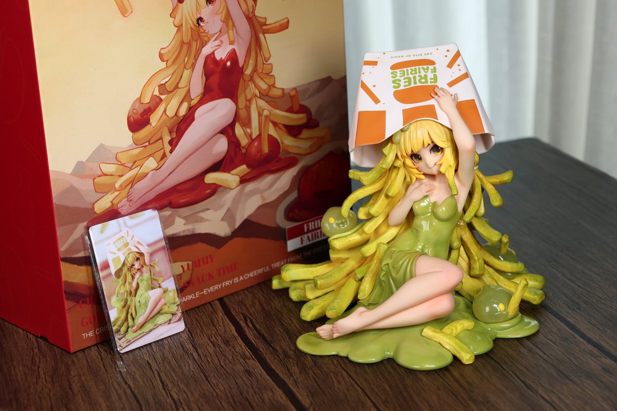 WeArtDoing's tweet image. Inspired by fries, made to be magical 🍟
Fries Fairies turn something familiar into something special.
Simple fun, done right.
Click to get yours👉
sanktoys.com/products/sleep…

#fries  #tomatoes  #animegirl #arttoy #designertoy #fairy #wasabi #weartdoing