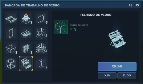 Estou criando um mod que adiciona vidros!
Criei diversos blocos de vidros, falta apenas mais 2 tipos de telhados para finalizar e colocar no <a href="/CurseForge/">CurseForge</a>  para todos poder baixar.

Caso tenha alguma sugestão de bloco é so falar que eu irei tentar colocar.
Mod em En e Br.
#Hytale