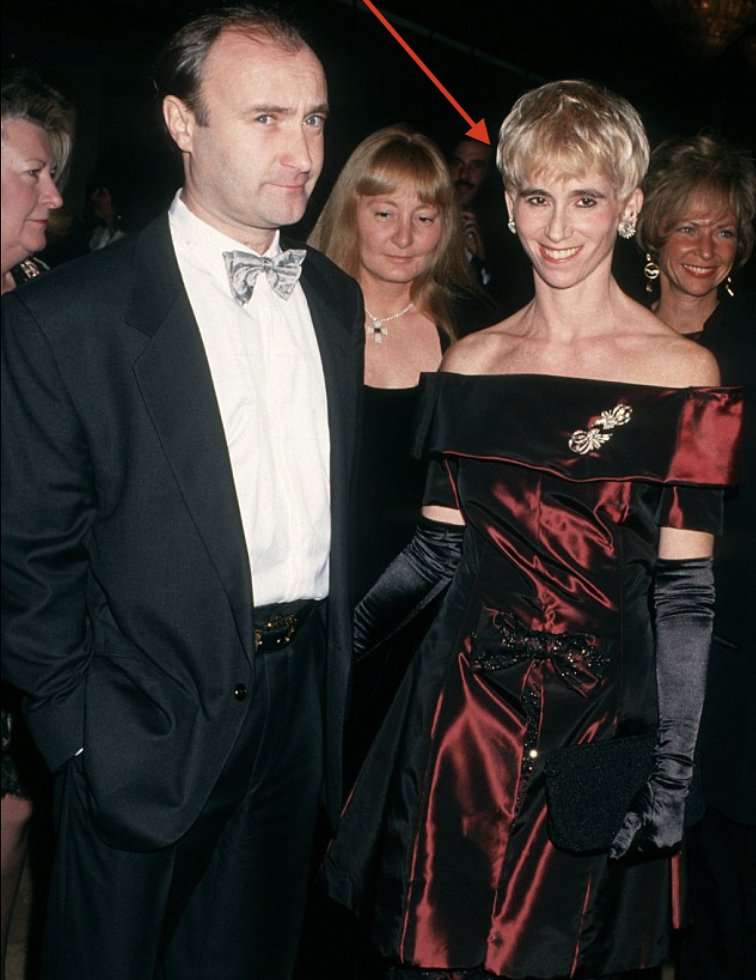 HustleBitch_'s tweet image. Who was Phil Collins married to?