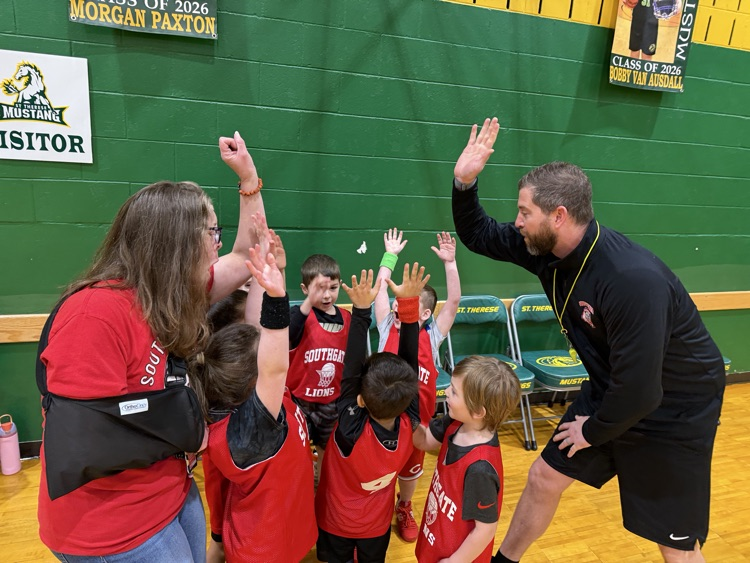 The Lion Little Dribblers had a fantastic time playing against the Micro Mustangs this past Sunday. Thank you to Ben Kelly, Emily Grant &amp; St. Therese for being such wonderful hosts &amp; the friendly competition! The future looks very 💡 for these young ballers!! 🦁🐎❤️🏀