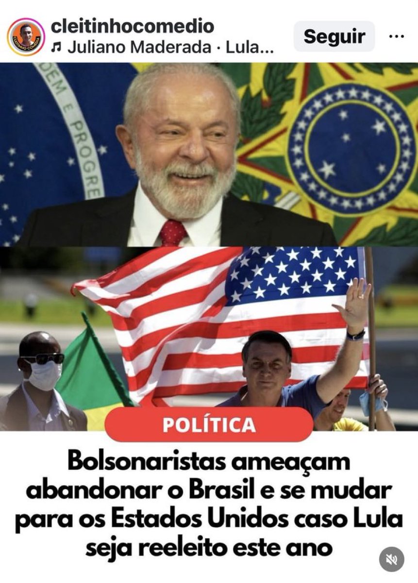 Será que teremos mais uma leva de revoltosos batendo em retirada?
Cuidado que lá tem o ICE!