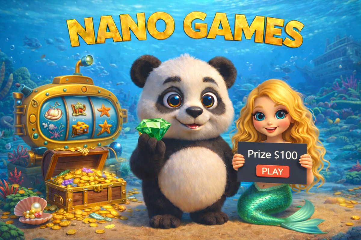 🌊 The ocean floor is teeming with treasures 💰

💎 In the crystal-clear, sparkling waters of the sea, lies a $100 prize in Ethereum

Join now:
💧 Follow <a href="/nanogamesio/">NanoGames.io</a>
💧 Post a screenshot playing: nanogames.io/slots-game/und…
💧 Tag Friends Using #ETH
💧 Like &amp; RT
🔺️Minimum VIP4
$50