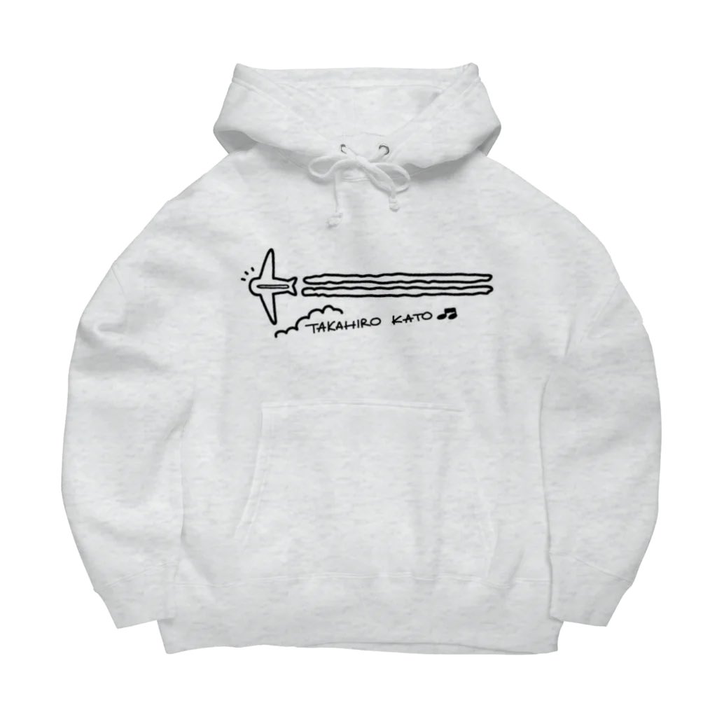 ビューターのひこうき雲グッズビッグシルエットパーカー <a href="/katochin128/">かとちん🤓🎹加藤貴弘official</a> suzuri.jp/katochin128/52… #suzuri #SUZURI推しアイテム