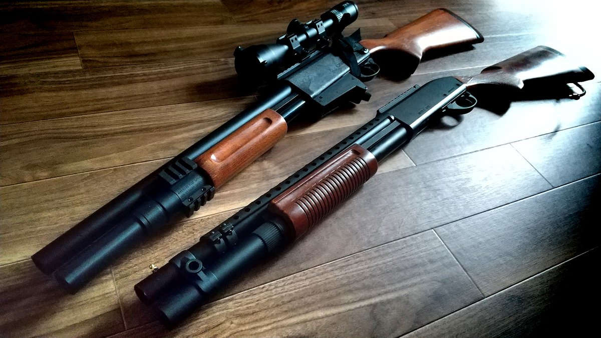 ショットガンは1シェル3発で何個携帯してもOK😉

1発射ごとにリロードなので、対面時は撃った瞬間突撃でダウン取れそうです…が、実はCA(1マグ5発)だと返り討ちが😩

#バードンサバ

■バードンサバ〜弾５発戦〜(twipla.jp/events/714889)
日時：2/15(日)
場所：METユニオン(union-base.com/met)