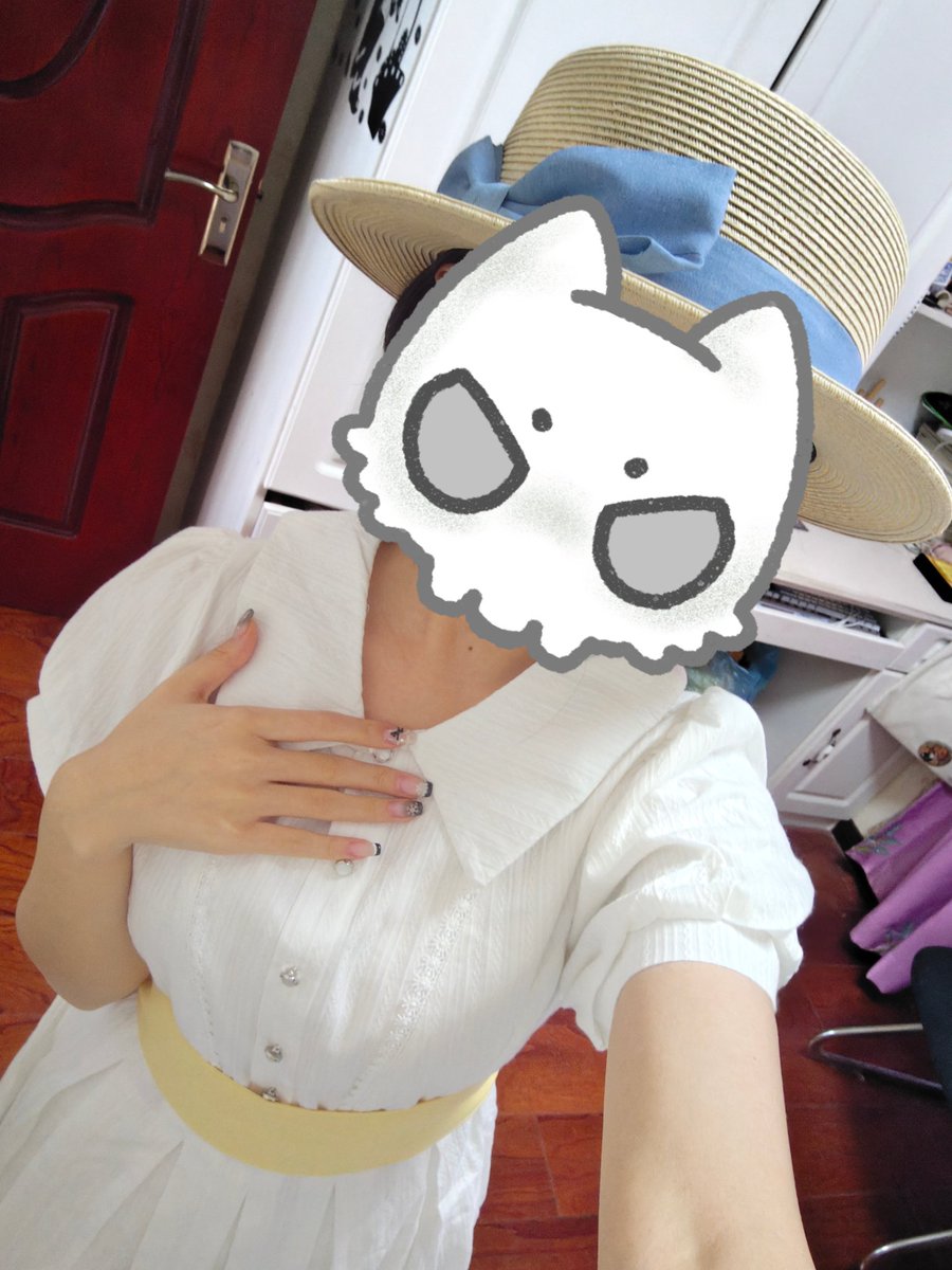 试试衣服www这个帽子好还原好漂亮好喜欢！！=⩌⩊⩌= #ヨルシカ