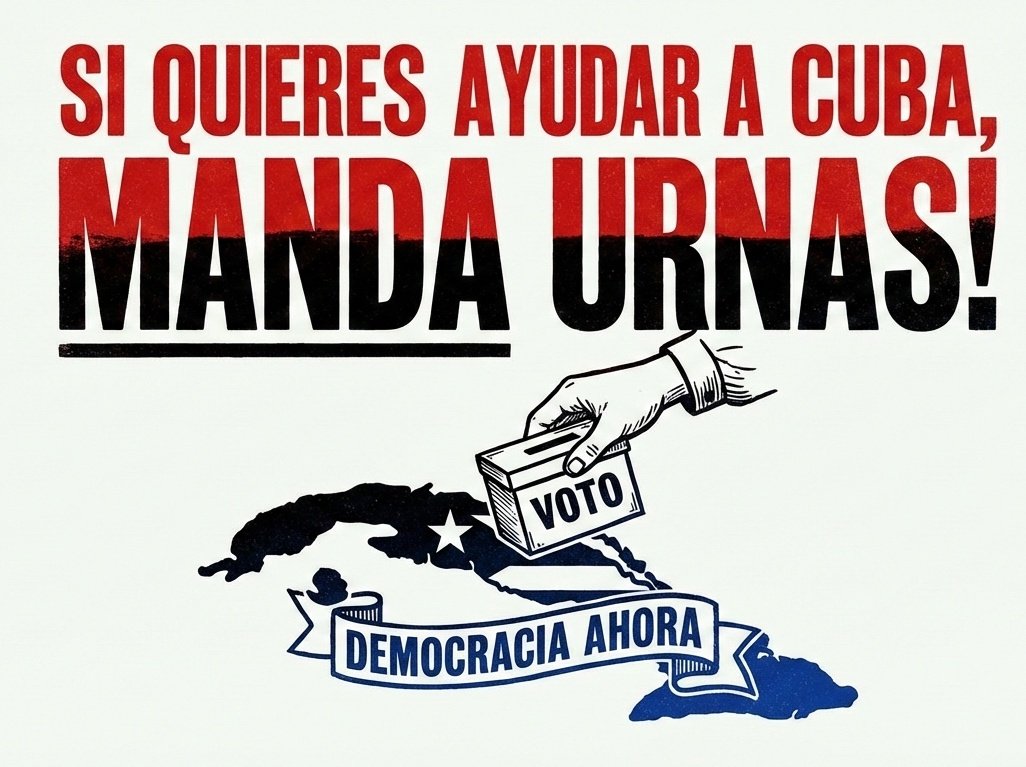 <a href="/patriciajaniot/">Patricia Janiot</a> <a href="/yolevenezuela/">Yole</a> Los cubanos queremos elegir libremente qué Cuba queremos, solo eso...