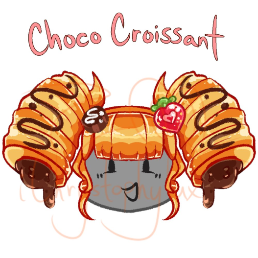 Update! This Choco Croissant Hair has been sold! Be on the lookout! 

#Roblox #RobloxUGC #UGCConcept