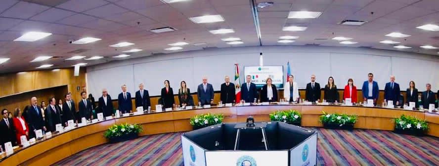 Hoy estrechamos lazos con #Azerbaiyán con la instalación del grupo de amistad y la presencia de su embajador, Seymur Fataliyev. Somos países con cultura milenaria y gran relevancia geopolítica y responsabilidad histórica como promotores de entendimiento, diálogo y cooperación.