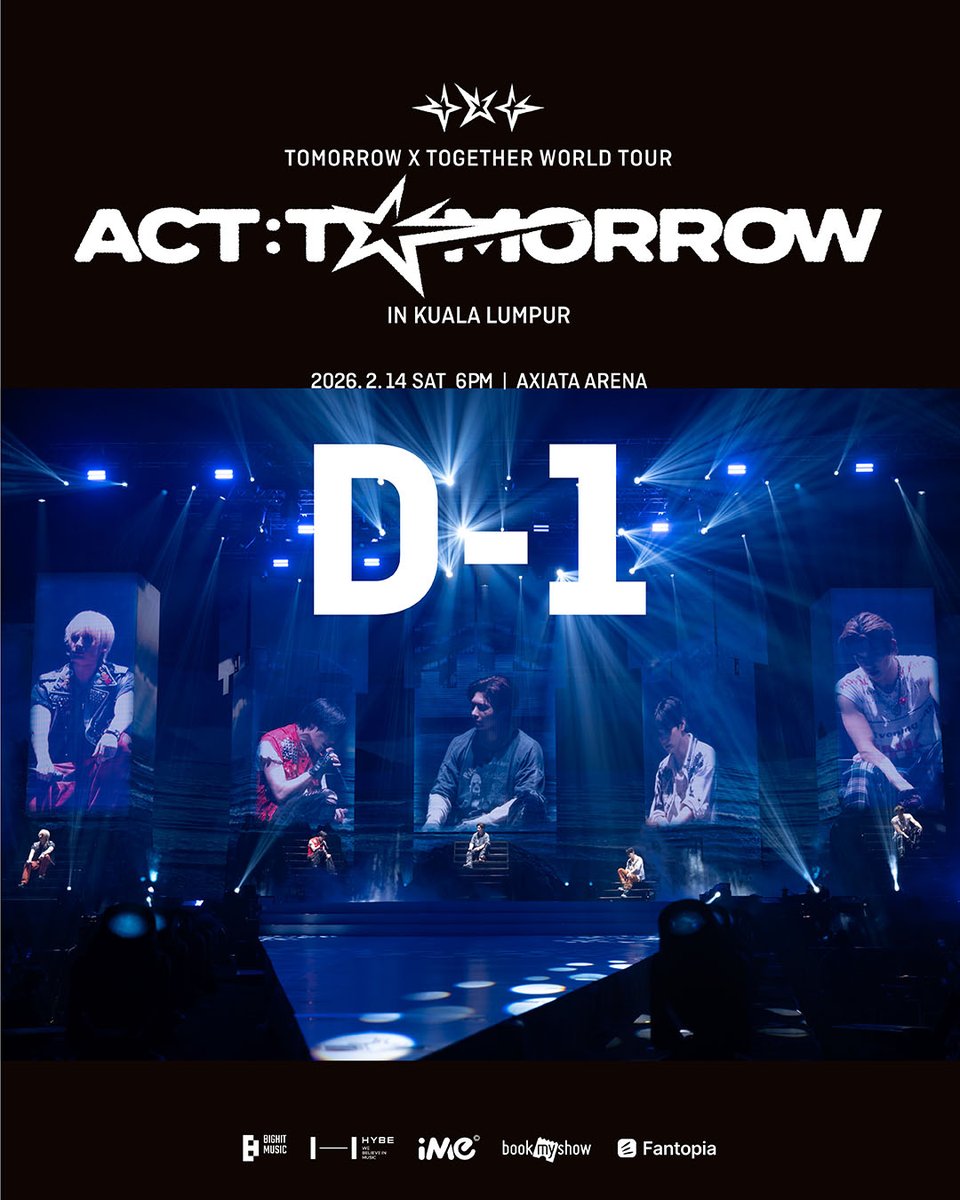 imemalaysia's tweet image. 𝗧𝗢𝗠𝗢𝗥𝗥𝗢𝗪 𝗫 𝗧𝗢𝗚𝗘𝗧𝗛𝗘𝗥 𝗪𝗢𝗥𝗟𝗗 𝗧𝗢𝗨𝗥 &amp;lt;𝗔𝗖𝗧 : 𝗧𝗢𝗠𝗢𝗥𝗥𝗢𝗪&amp;gt; 𝗜𝗡 𝗞𝗨𝗔𝗟𝗔 𝗟𝗨𝗠𝗣𝗨𝗥

It’s Tomorrow! ✨ We can’t wait to see you and sing together under the same sky in KUALA LUMPUR! 🇲🇾 Let’s make memories that last forever! See you there ~…