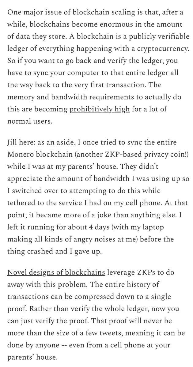 packyM's tweet image. This is a big deal. 

I’ve been excited about zk’s potential to eliminate trade-offs for a while and Bryan and the LayerZero team have come up with what looks like the best implementation of that promise. 

Not an investor (sadly), just an impressed fan.