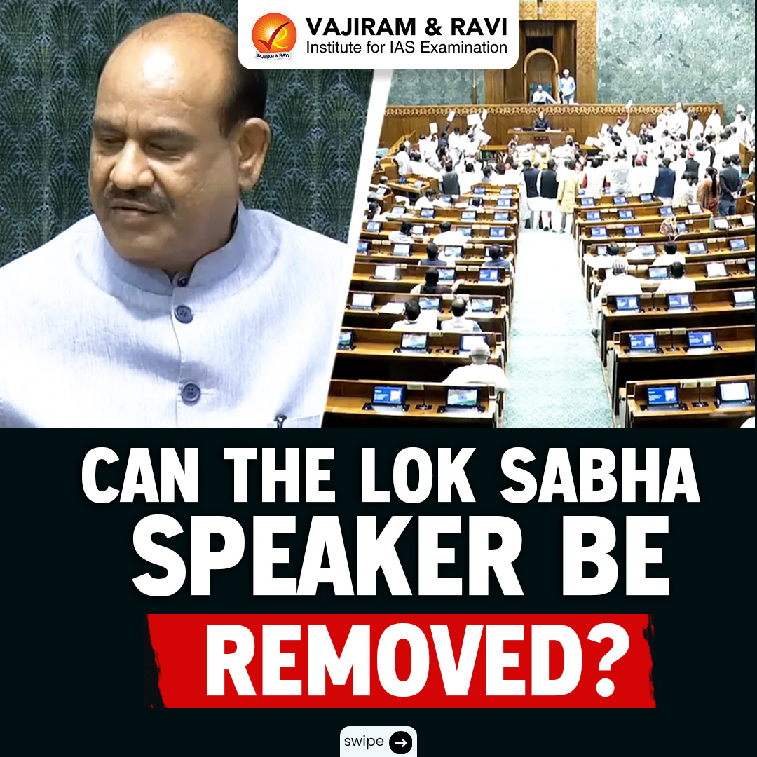 VajiramRavi's tweet photo. #StudywithVajiram : With a no-confidence motion now in focus, here’s a quick breakdown of the constitutional process and what it means for Parliament.
#LokSabha #LokSabhaSpeaker #OmBirla #IndianParliament #Article94 #IndianConstitution #NoConfidenceMotion #ParliamentaryProcedure https://t.co/J3NooL4yNe