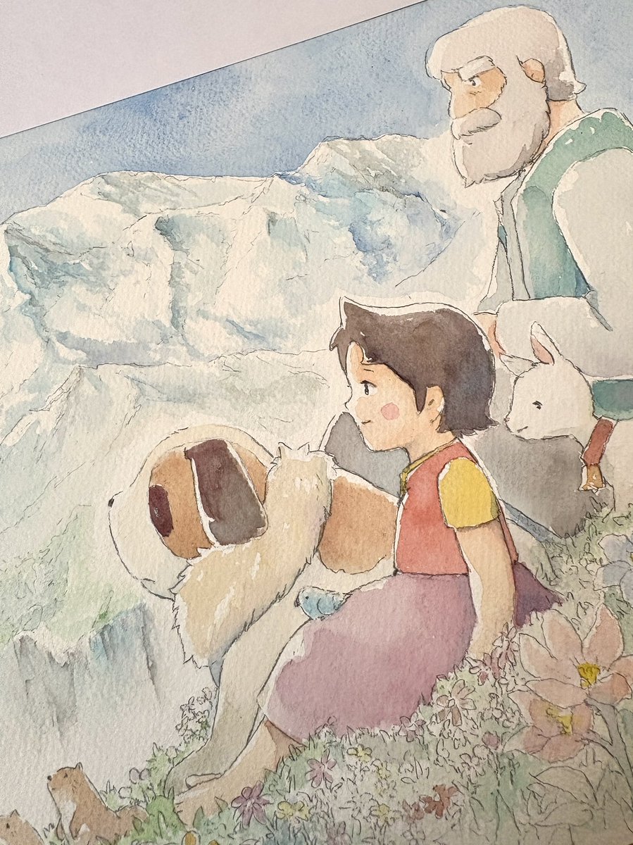 official_heidi's tweet image. 手描きも良いものです♪☺️