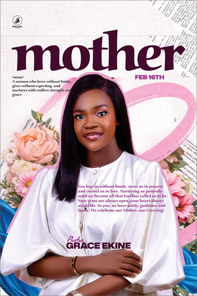 There is something so powerful about a mother’s prayer, and at Sent Life Church, we are living testimonies of the prayers of our Mom, Pastor Grace Ekine. As we count down to her special day, we honor the endless strength and grace she pours into this family.

Only 5 days left