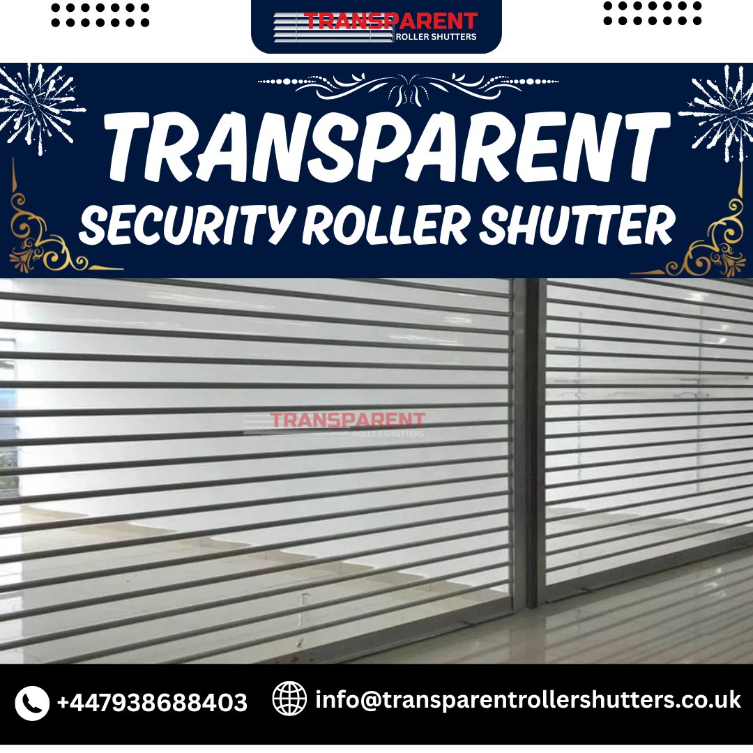 Transparent073's tweet photo. 👉Transparent Security Roller Shutter delivers clear visibility strong protection & modern appeal for storefronts allowing natural light after hours while maintaining safety & style daily!
#TransparentShutter #StorefrontDesign #RetailSolutions
👉Website: https://t.co/guHLlqWmoe https://t.co/CwBnF9GCVJ