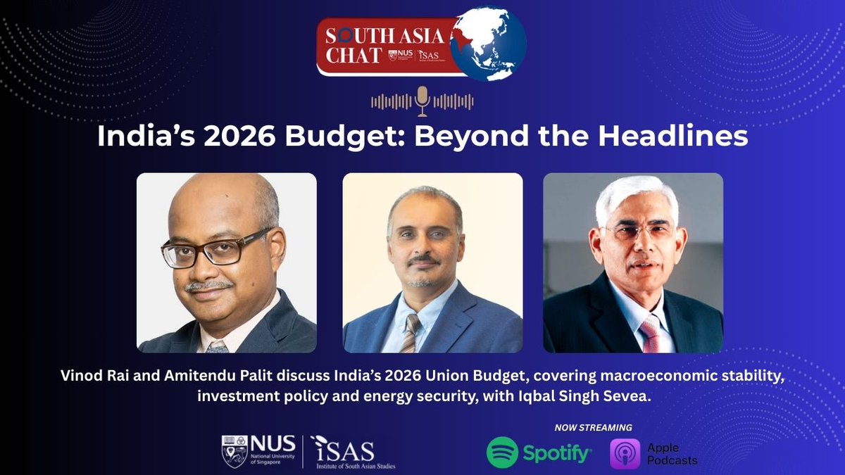 Institute of South Asian Studies (ISAS) - NUS tweet media