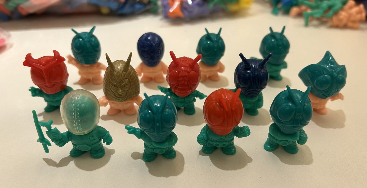 SAHRA☆消しゴム合宿】SD仮面ライダー倶楽部 マスクドライダーズ