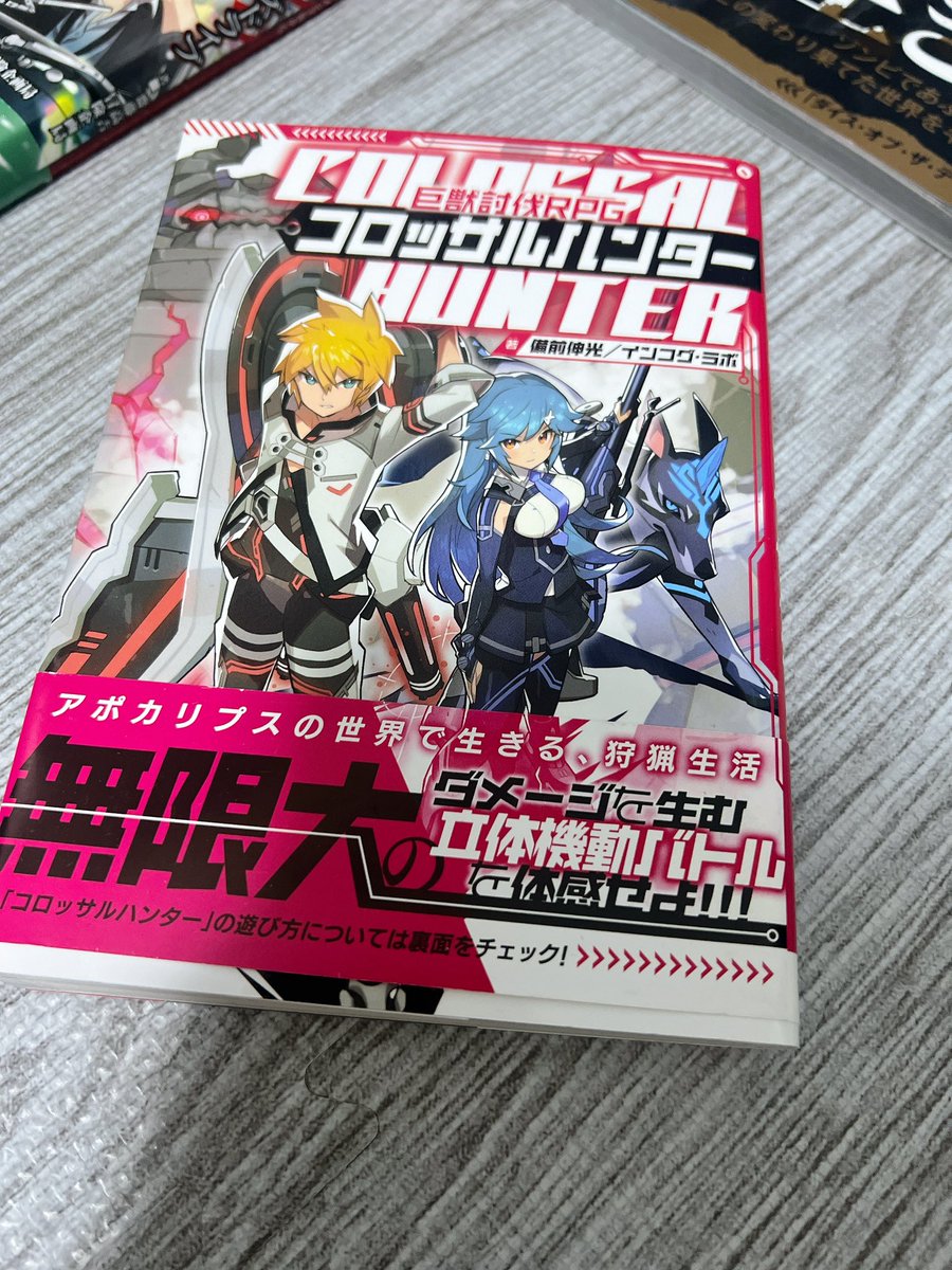 ◤コロッサルハンター◢
(積みルルブ)
⇒ルールブック