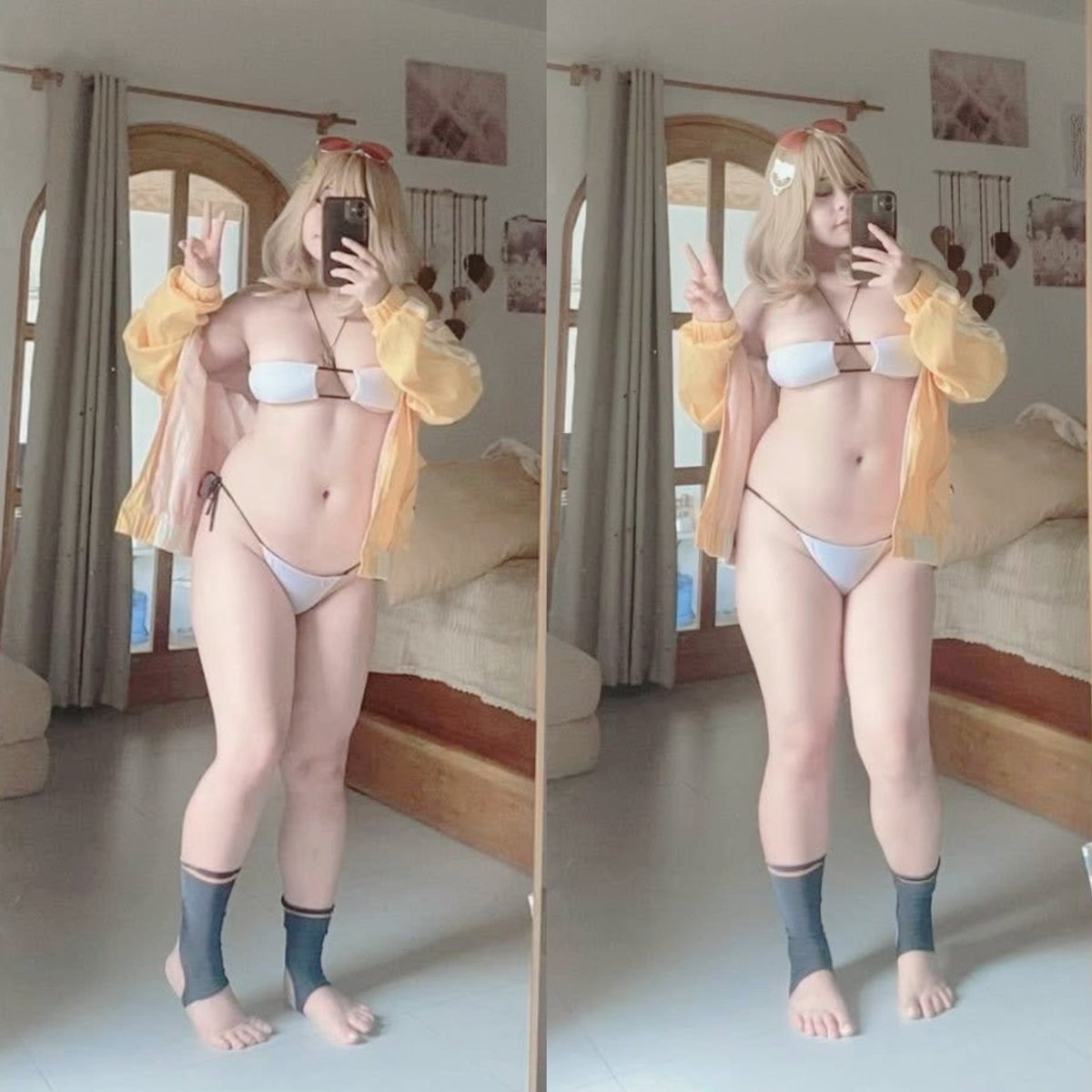 natsuuusama's tweet image. Anis: Sparkling Summer #NIKKE