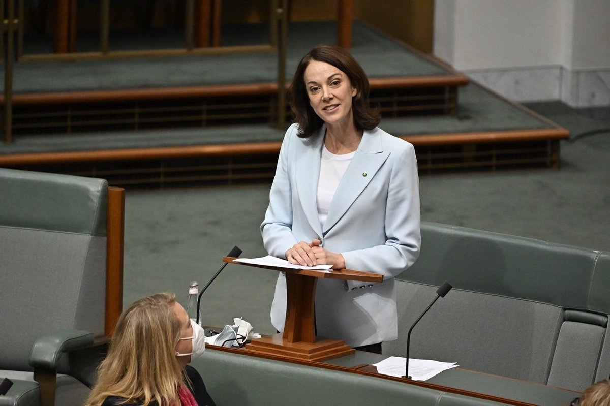 “An invitation for the head of state of Israel to visit our parliament normalises the atrocities that have occurred in Gaza over the past two years" - Dr <a href="/SophieScamps/">Dr Sophie Scamps MP</a> .

Thanks Sophie for standing for human rights.

Australia needs more people like you in our Parliament.