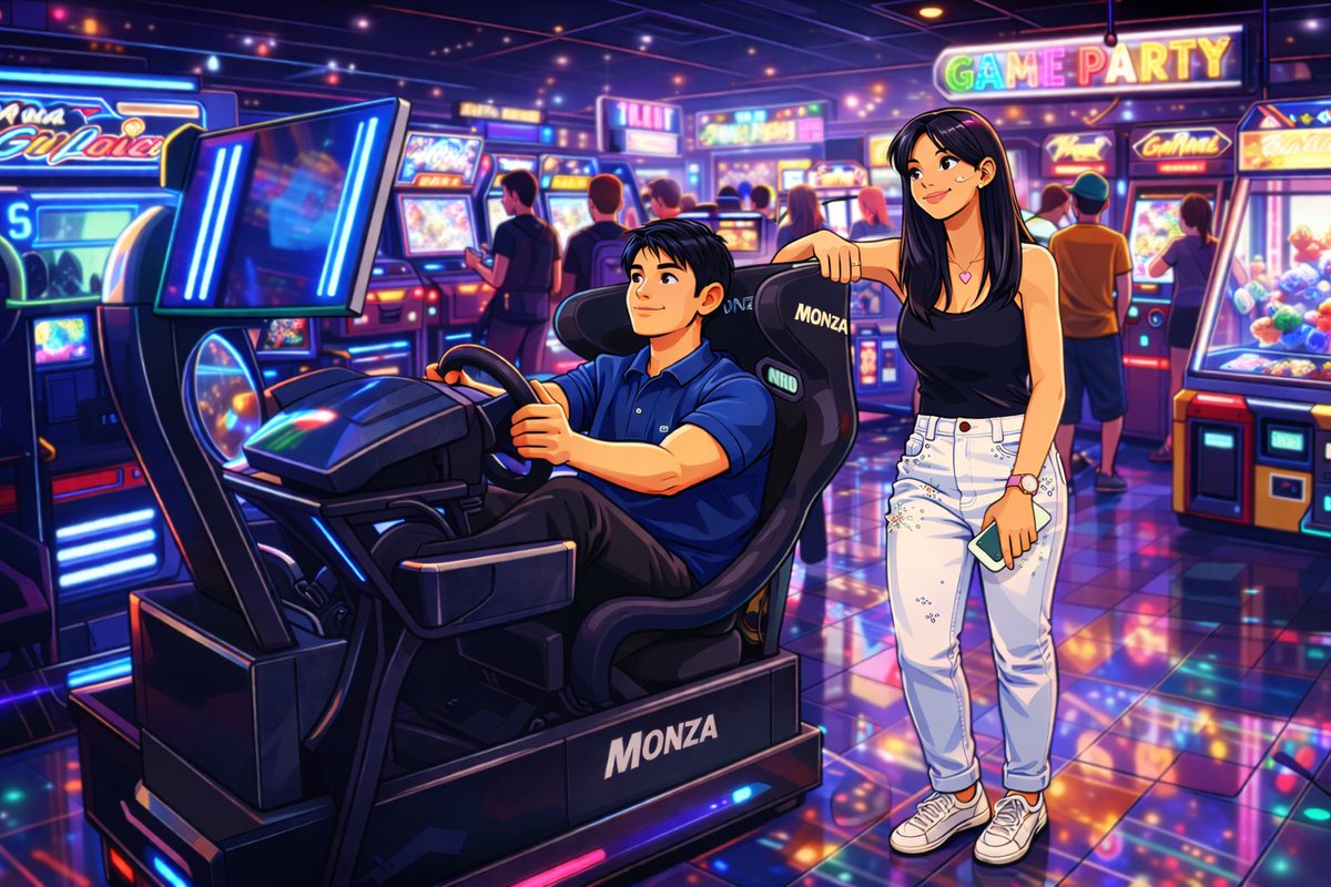 Arcade date 🤪
