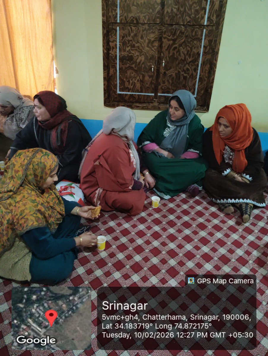 SheepDistr26375's tweet photo. SHD  Srinagar empowering women through awareness &amp; opportunity-Our information dissemination campaign on #sheephusbandry schemes at Chatterhama saw enthusiastic participation from SHG members driving growth from grassroots up! 
#WomenEmpowerment 
#SocialChange

@srinagaradmin https://t.co/wTbKLGL4Im