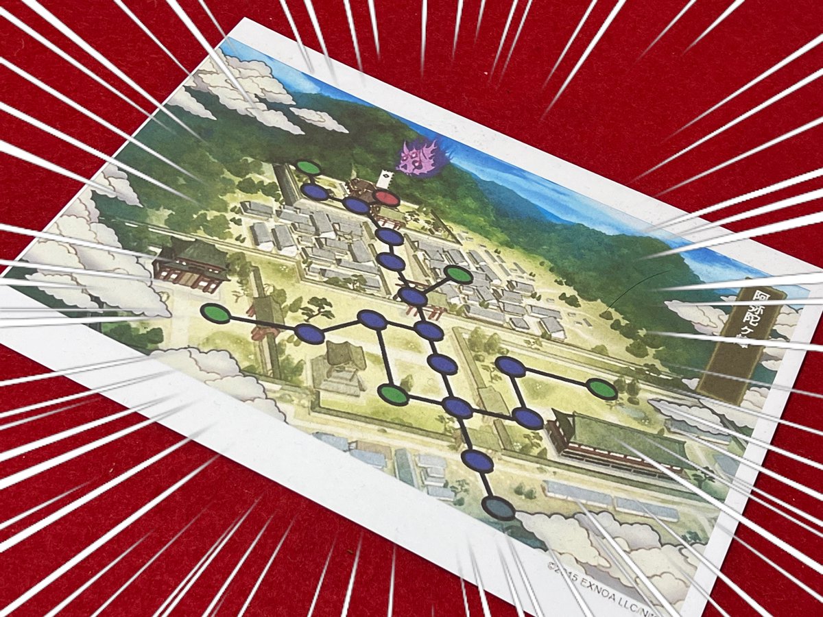 豊国神社の展示の屏風の説明に8-1のマップ置いてあってくそ笑ったwwwwめっちゃ分かりやすいし親近感沸きまくって沸騰したwwwマップ、屏風のまんまでしたwwww