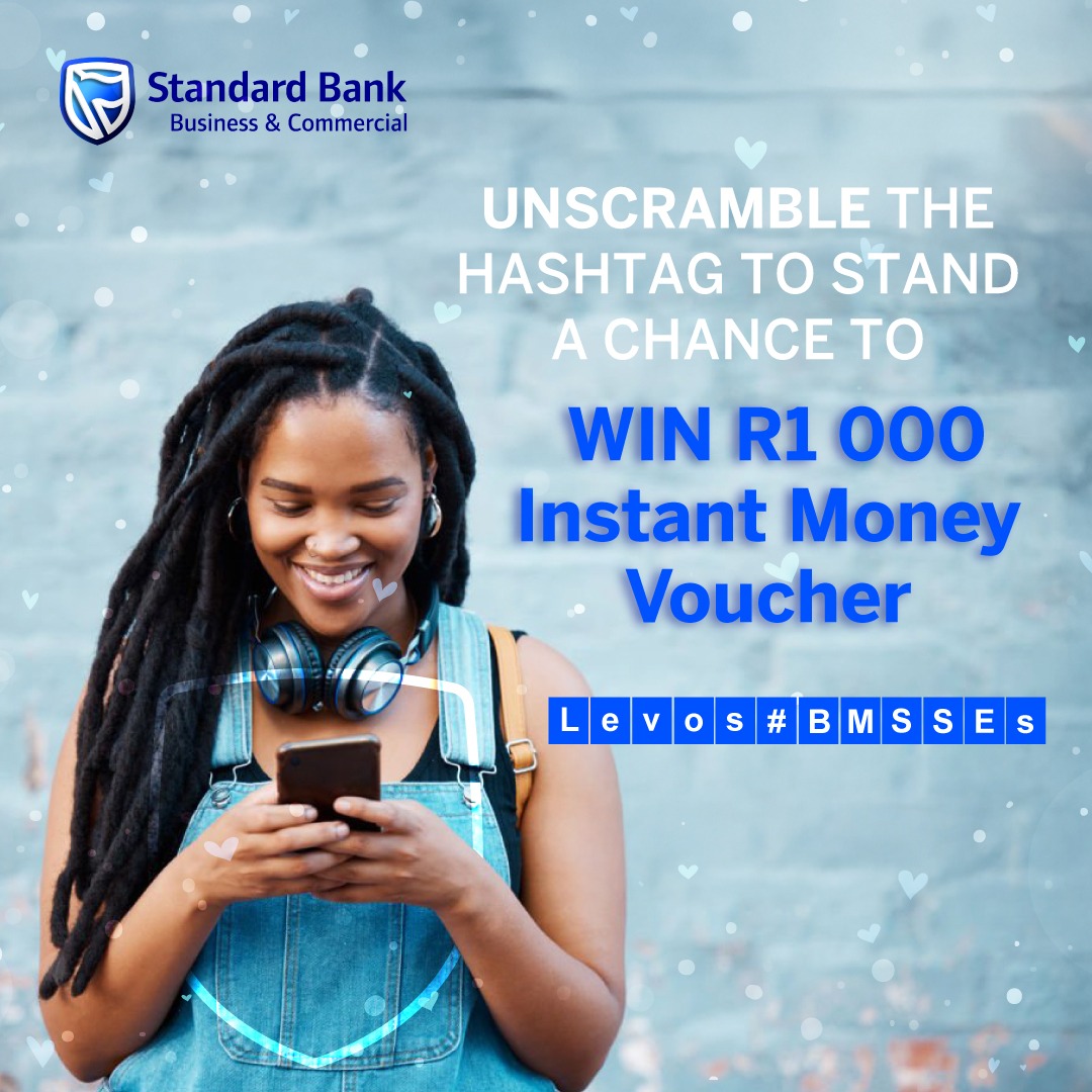 Can you decode our mood for February💙? Unscramble the hashtag below to reveal how we feel about our SMEs! Drop the answer in the comments👇🏼 and stand a chance to WIN* R1 000 Instant Money Voucher. *T&amp;Cs apply.

SBLovesSMEs💙