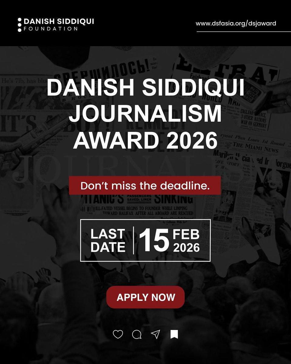 Danish Siddiqui Foundation tweet media