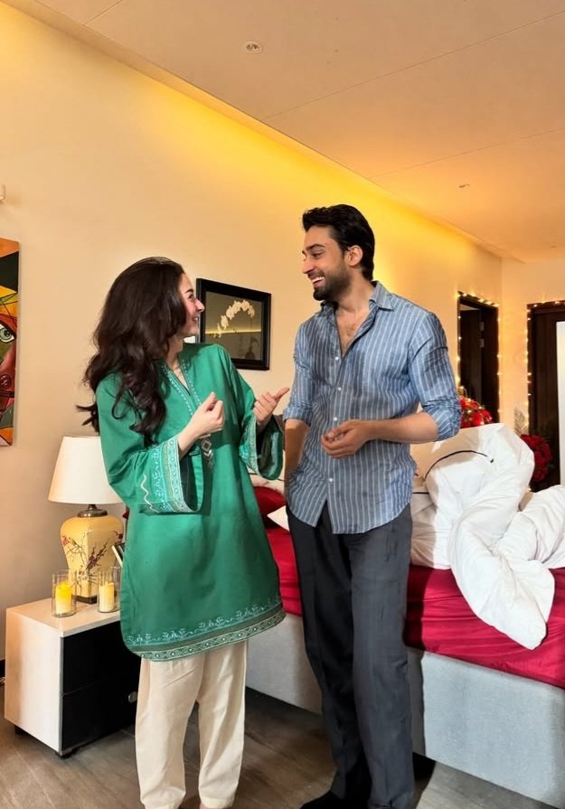 Cuties❤️🎀

#HaniaAamir #Bilalabbaskhan #Merizindagihaitu