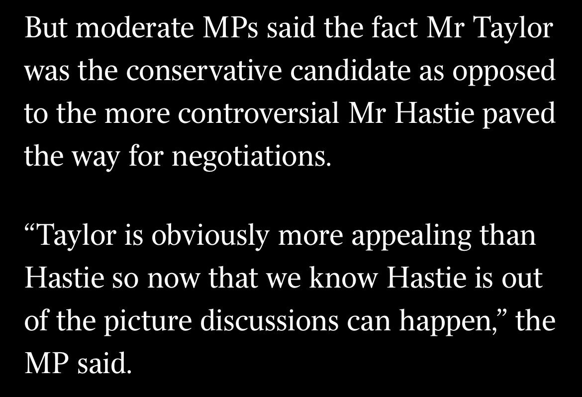 This is how broken the Liberal Party is. 

Andrew Hastie is seen by a larger proportion of voters to be the best leader of the Libs, he presents himself as hard right in contrast with wet lettuce Ley. 

You might think this would be an advantage in his attempts to secure the