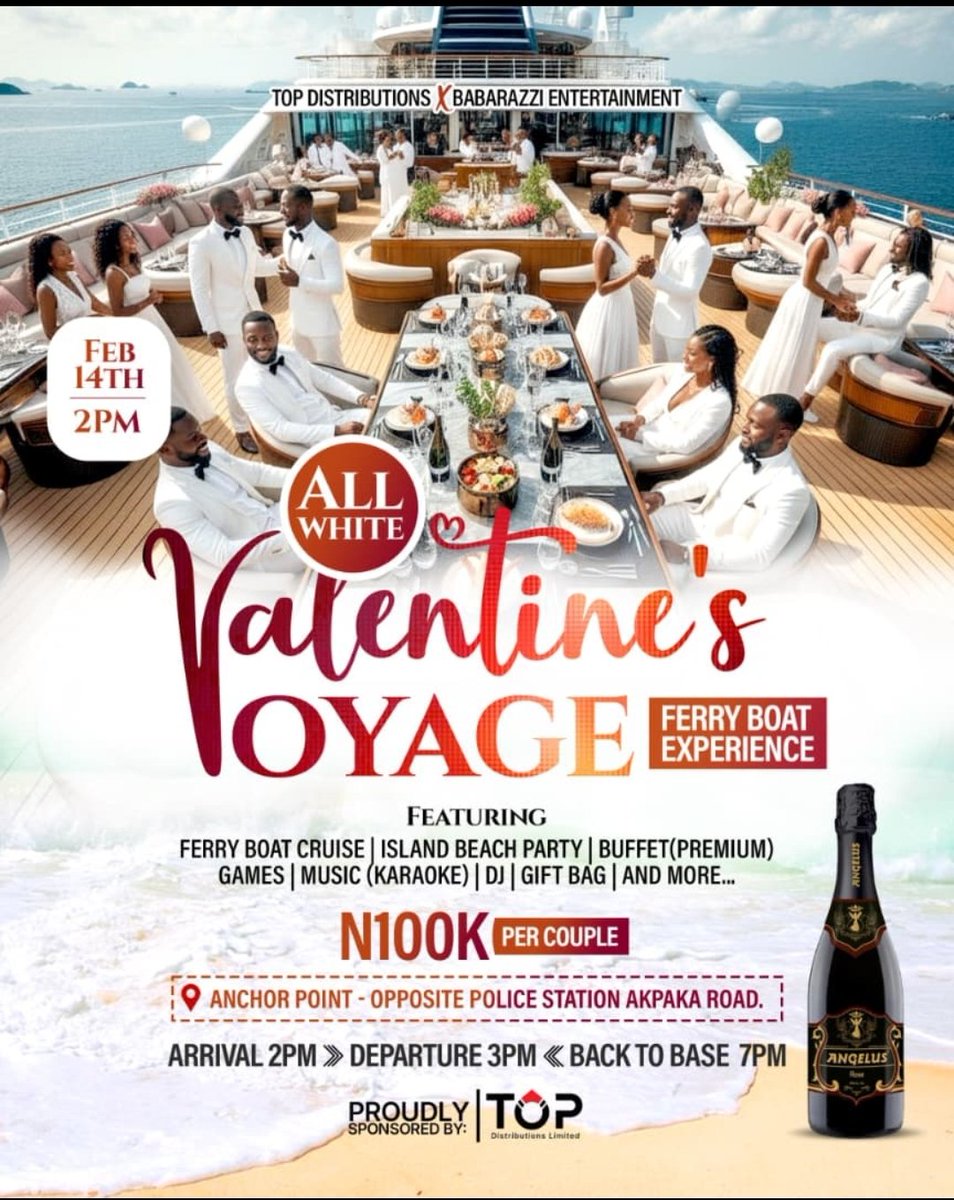 We now have executive boat cruise in Onitsha.
We are no longer Reimagining Onitsha, today we #RedefineOnitsha.

We are coming!!! 

#OnitshaBusinessHangout