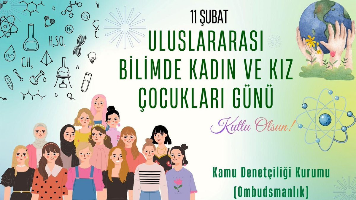 Uluslararası Bilimde Kadın ve Kız Çocukları Günü kutlu olsun. 

<a href="/TRombudsman/">Kamu Denetçiliği Kurumu (Ombudsmanlık)</a>  #KDK