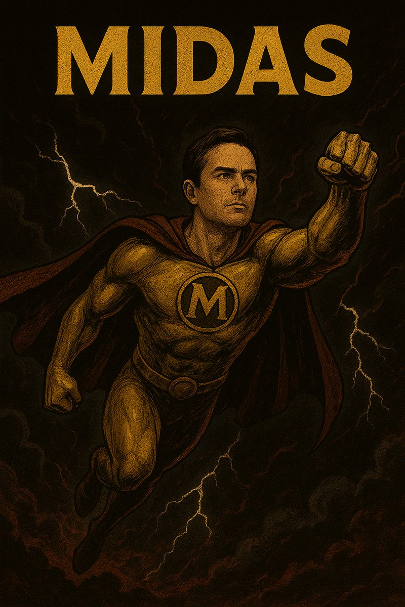 Midascoin2025's tweet photo. "This isn’t just a coin.
It’s a movement.
Join the $MIDAS Army. 🛡️✨
"Don’t watch the rise. Be part of it. 🚀
$MIDAS is just getting started… Are you in? 👑🔥#NextBigThing"
#MidasCoin #CryptoCommunity
#Binance
#trustwallat #CryptoMarket #defi #growyourportfolio #BNBChain https://t.co/rHvurrZ4aB