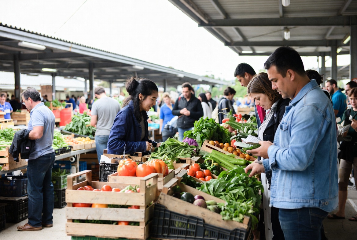 FarmlesHQ's tweet photo. Fun motivates 25% of consumers to attend farmers markets.
@EarthOptics discusses ecosystem markets highlight through 2026 trends in data-driven regenerative practices.
Farmles unlocks consumer data in real time.
#BaltimoreEats #LocalProduce
