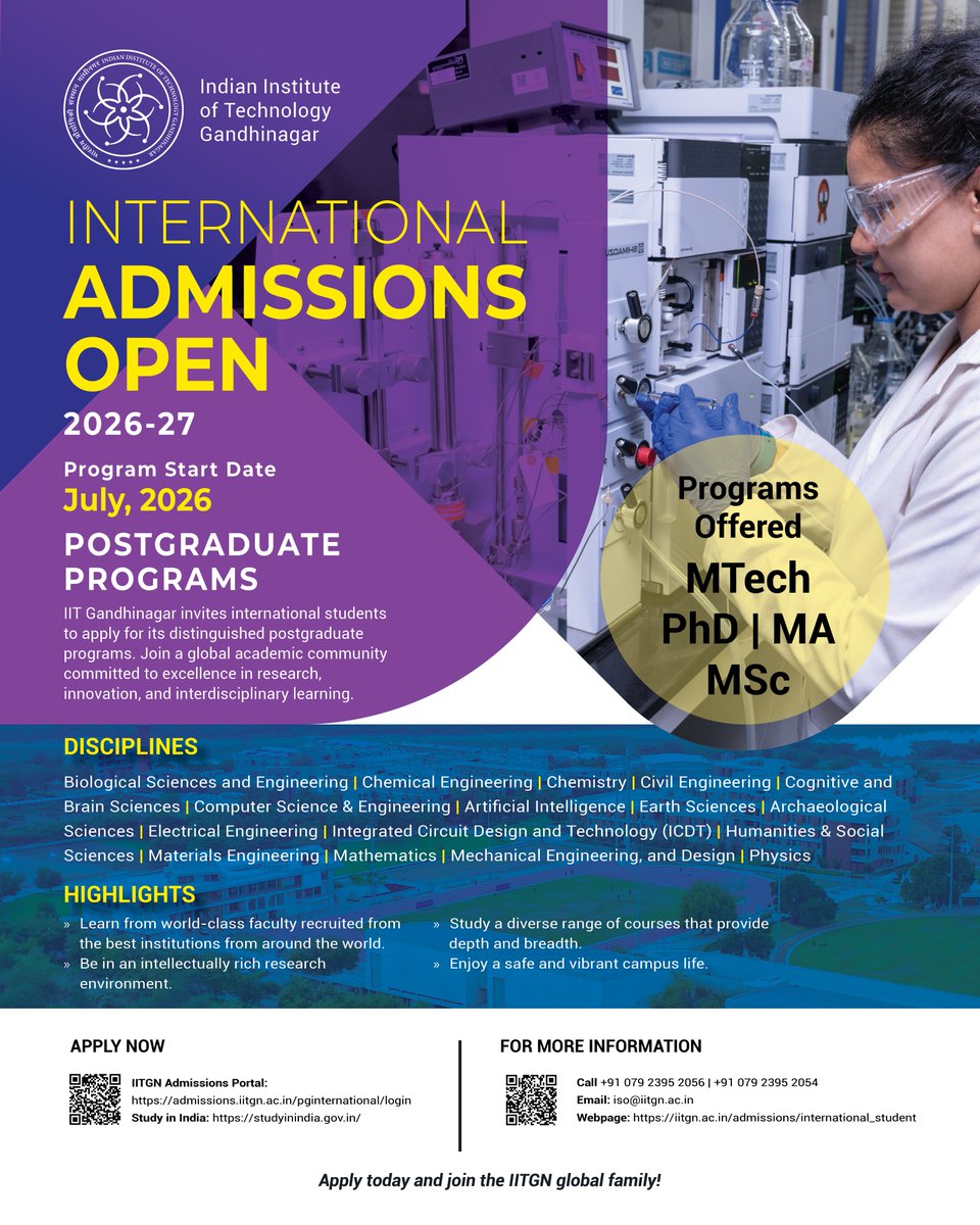 IIT Gandhinagar tweet media