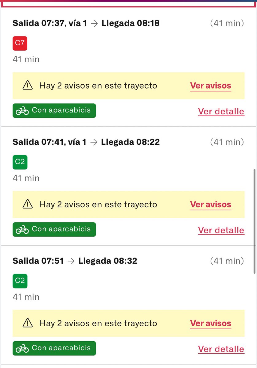 <a href="/CercaniasMadrid/">Cercanías Madrid</a> buenos días, qué pasa con los trenes en soto del henares dirección madrid? a y 37 y 41 debería haber, pero el cartel en la estación indica que faltan 11 min