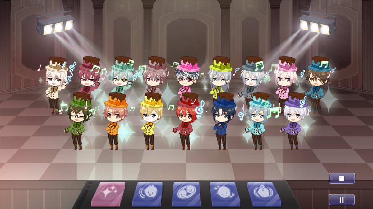 有識者友人に教えてもらって、ようやく並びを綺麗にできてハッピー