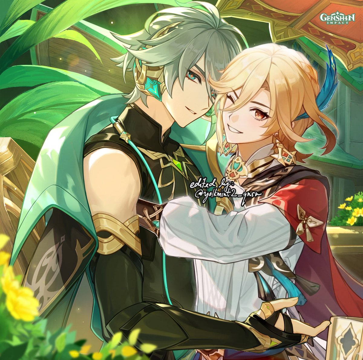 New photo 🎧 🪶 
 #edited #haikaveh #アルカヴェ  #GenshinImpact