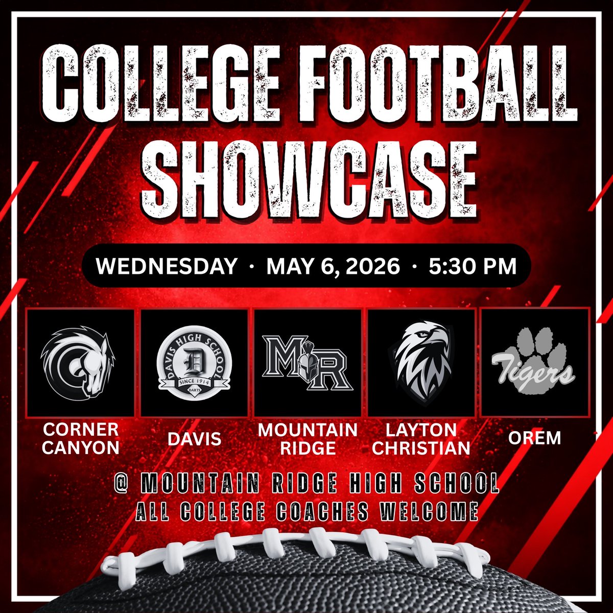 kards87's tweet photo. College coaches May 6 is gonna be a 🎥 Lights, Camera, Action! #RecruitUtah https://t.co/pHi8pomEEi